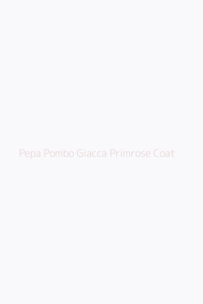 Pepa Pombo Giacca Primrose Coat